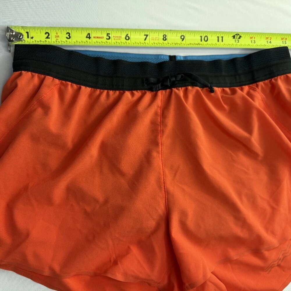 JANJI Running Shorts Athletic Size Adult Medium. Orange. Lined - Picture 9 of 11
